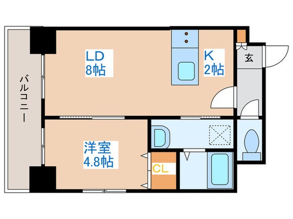 サンコート表参道の物件間取画像